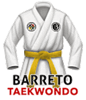 Amarela Sticker by Barreto Taekwondo