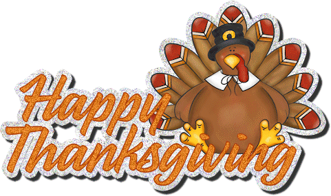 happy thanksgiving STICKER