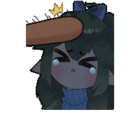IcyPinaColada sad shy elf bonk Sticker