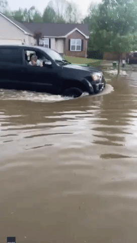 Ohio Neighborhood Flooded