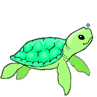 Happy Turtle Sticker