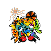Summer Sweltering Sticker