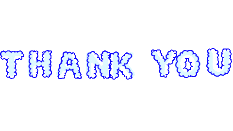 Thanks Thank You Sticker by 37CAMP