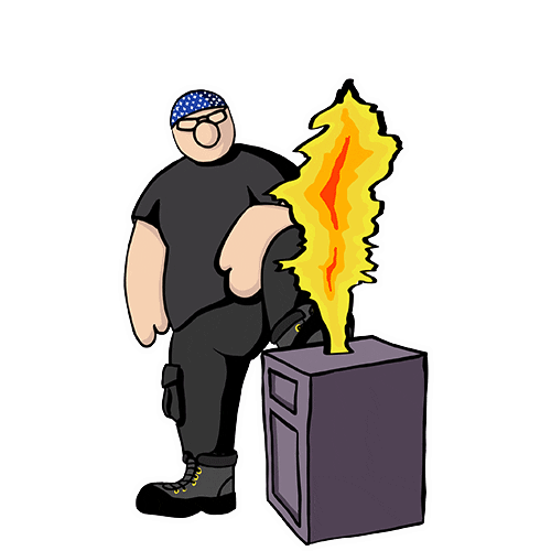 Fuego Sticker by Txikito