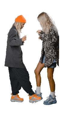 Happy Lisa And Lena Sticker by Buffalo