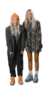 Happy Lisa And Lena Sticker by Buffalo