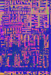 michaelpaulukonis pink text color colour GIF