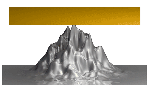 3D Gold Sticker by Vince Mckelvie