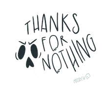 Angry Thanks Sticker