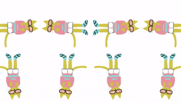 Mustard Yellow Cat GIF