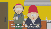talking sheila broflovski GIF by South Park 