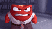 angry inside out GIF by Disney Pixar