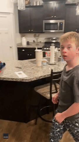Young Man Can't Contain His Joy Whenever He's Reunited With His Older Brother