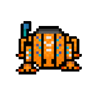 detonationfocusme pixel fortnite albedo ドット絵 Sticker