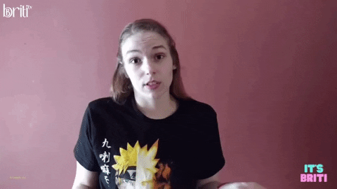Brittany N Sparks Shrug GIF by DroidGhoul