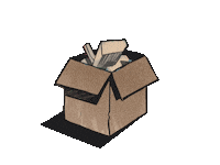 Box Moving Sticker by carriesloane