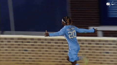 North Carolina Soccer GIF by UNC Tar Heels