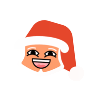 Happy Merry Christmas Sticker