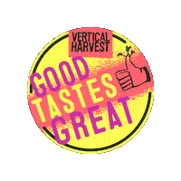VerticalHarvest vertical harvest verticalharvest good tastes great goodtastesgreat Sticker