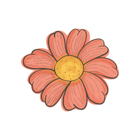 Flower Plant Sticker