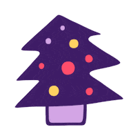 Christmas Tree Sticker by Joinsmiler