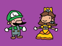 seedyz love daisy luigi GIF