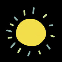 thagipa hot summer blue sun GIF