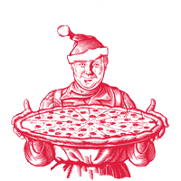 DionsPizza dions dions pizza dionspizza Sticker