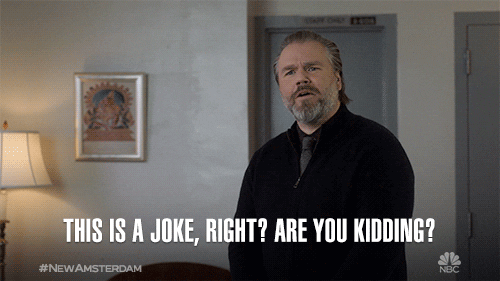 this is a joke GIF by New Amsterdam