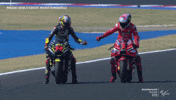 Sport Fist Bump GIF by MotoGP