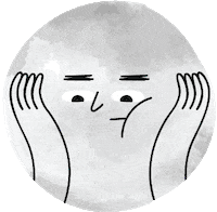 Emoji Lua Sticker by Midia Clips