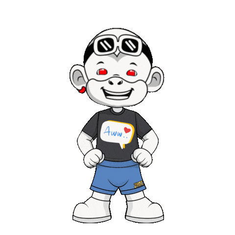 Drawing Laughing Sticker by Zhot