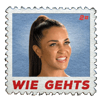Hows It Going German Sticker