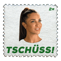 German Goodbye Sticker