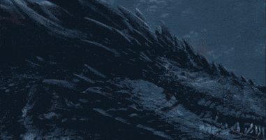mashable game of thrones dragon viserion GIF