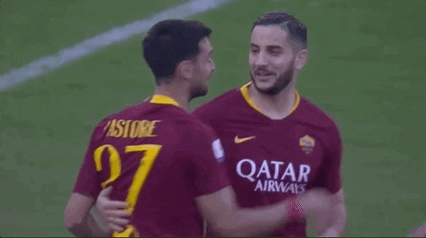 kostas manolas football GIF by AS Roma