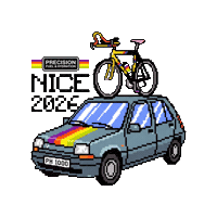 Car Ironman Sticker by PF&H