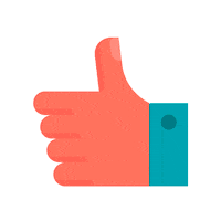 Lpb Thump Up Sticker by Le Petit Ballon