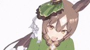 Tongue Umamusume GIF