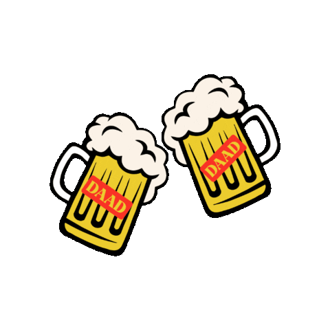 daadbrasil giphyupload happy hour prost cerveja Sticker