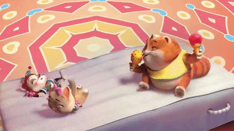 Jump Jumping GIF by 44 Cats