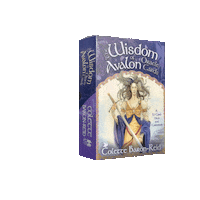 colettebaronreid spirituality oracle cards colette baron reid wisdom of the avalon Sticker