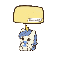 Sweet Dreams Bu Sticker by Brave Unicorn