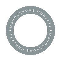 Monday Monochrome Sticker by Studio Wodehouse