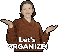 Organizing Organize Sticker by Huushollaaja