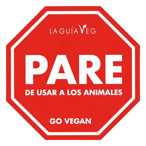 Vegan Sticker by La Guia Veg