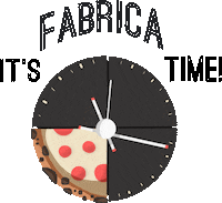 fabricapizza fabricapizza Sticker