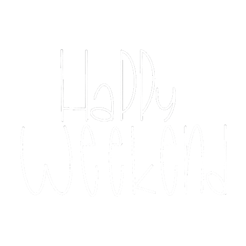 Happy Weekend Sticker