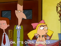 hey arnold nicksplat GIF