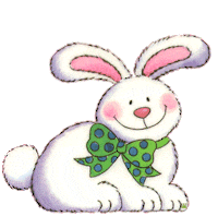 easter bunny rabbit Sticker